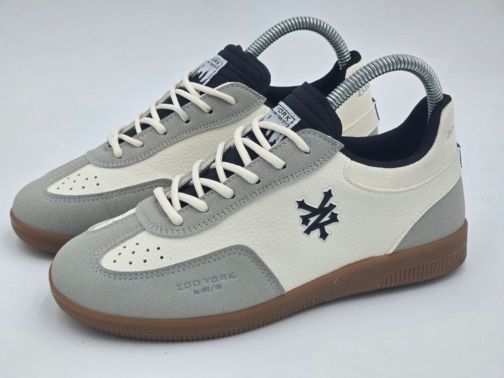 Zoo York Shotime Dominique Gray White Women’s Size 7 Sneakers